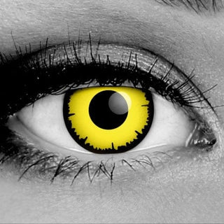 Angelic Yellow Contact Lenses - Gothika