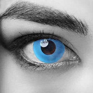 Cool Blue Contact Lenses By Softlens Cool Blue Contact Lenses By Softlens - Halloween Contact Lenses