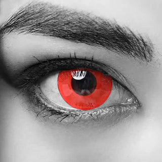 Red Vampire Lenses By Softlens Vampire Red Contact Lenses By Softlens - Halloween Contact Lenses