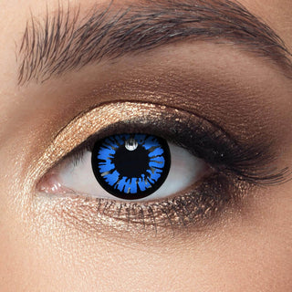 Underworld Blue Lenses By Softlens Underworld Blue Lenses By Softlens - Halloween Contact Lenses