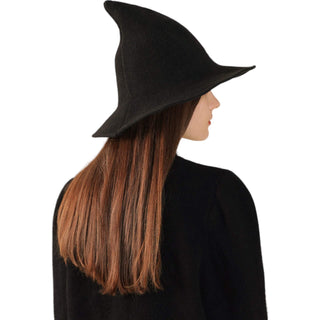 Modern Black Witch Hat By Gothic Rebel