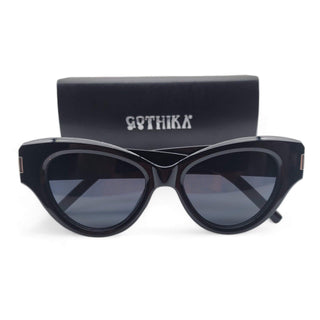 Nine Lives Sunglasses By Gothika With Carrying Coffin