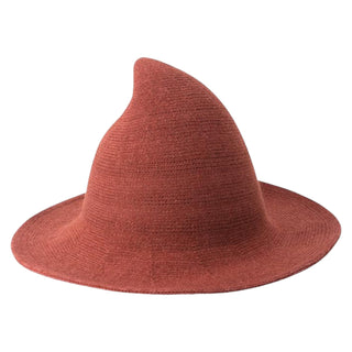 Modern Rust Red Witch Hat By Gothic Rebel